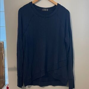 Athleta Navy Long Sleeve Top